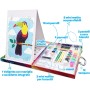 Crayola 04-1169 Valigetta con Cavalletto Dipingi & Crea con 65 Pezzi