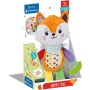 Clementoni 17792 Happy Fox Peluche Neonato per primi approcci multisensoriali 100% Lavabile
