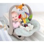Clementoni 17792 Happy Fox Peluche Neonato per primi approcci multisensoriali 100% Lavabile