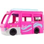 Barbie Camper dei Sogni con Scivolo e Piscina 2 Cuccioli 7 Aree Gioco HCD46