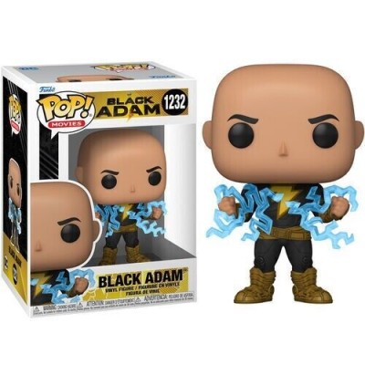 Funko 64189 Pop! Movies: Black Adam - Black Adam No Cape with Lighting Chest