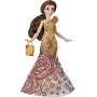 Hasbro F1700 Disney Princess Belle Style Series in Elegante Abito Contemporaneo con fascia per capelli, scarpe e borsetta