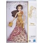 Hasbro F1700 Disney Princess Belle Style Series in Elegante Abito Contemporaneo con fascia per capelli, scarpe e borsetta