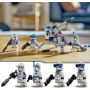 LEGO Star Wars 75345 Battle Pack Clone Troopers Legione 501 con Cannone Giocattolo Anticarro AV-7 e Shooter più 4 minifigure
