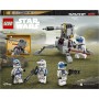 LEGO Star Wars 75345 Battle Pack Clone Troopers Legione 501 con Cannone Giocattolo Anticarro AV-7 e Shooter più 4 minifigure