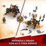 Lego Ninjago 71782 Drago di Terra di Cole Evolution Drago Potenziabile con Figura di Scorpione da Battaglia e 2 Minifigure
