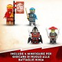 LEGO NINJAGO 71783 Mech Rider di Kai EVOLUTION Moto Ninja Potenziabile con Action Figure e 2 Minifigure