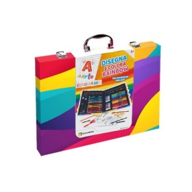 Giocheria GGI220169 Valigetta Rainbow 100 Pezzi