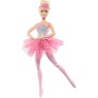 Mattel HLC25 Barbie Dreamtopia Luci Scintillanti ballerina con luci, coroncina e tutù rosa
