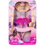 Mattel HLC25 Barbie Dreamtopia Luci Scintillanti ballerina con luci, coroncina e tutù rosa