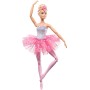 Mattel HLC25 Barbie Dreamtopia Luci Scintillanti ballerina con luci, coroncina e tutù rosa