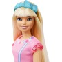 Mattel HLL19 Barbie La Mia Prima Bambola Alta 34 cm con Busto Morbido e Arti snodati, Accessori e Cucciolo