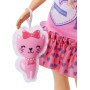 Mattel HLL19 Barbie La Mia Prima Bambola Alta 34 cm con Busto Morbido e Arti snodati, Accessori e Cucciolo