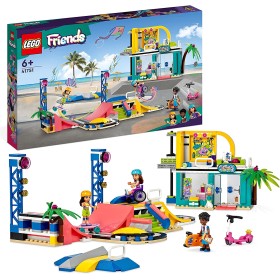 LEGO Friends 41751 Skate Park Set con Rampa da Skateboard Monopattino e Sedia a Rotelle