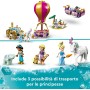 LEGO Disney Princess 43216 Il Viaggio Incantato della Principessa con 3 Mini bamboline, Tappeto Volante, Mongolfiera