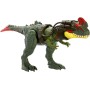 Mattel HLP25 Jurassic World Predatori Giganti Sinotiranno con mossa d'attacco e kit di tracciamento