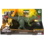 Mattel HLP25 Jurassic World Predatori Giganti Sinotiranno con mossa d'attacco e kit di tracciamento