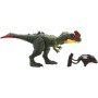 Mattel HLP25 Jurassic World Predatori Giganti Sinotiranno con mossa d'attacco e kit di tracciamento