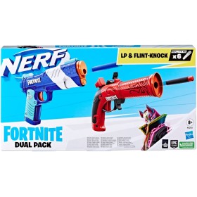 Hasbro F6243 Nerf Fortnite Dual Pack con 2 blaster Fortnite e 6 dardi Nerf Elite