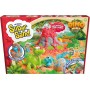 Goliath 924254 Super Sand Dino World playset preistorico con sabbia colorata che non sporca e non secca