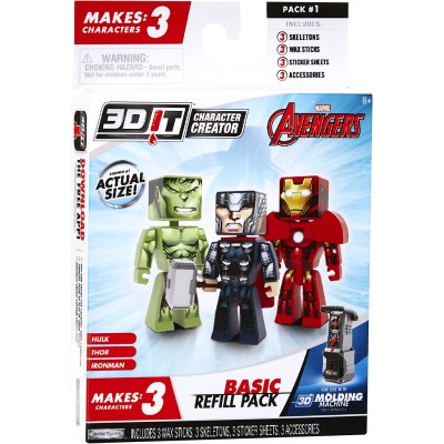 3DIT Character Creator Refill - Avengers
