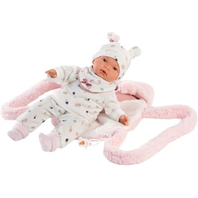 Reborn 38946 Joelle con marsupio e corpo morbido 38CM