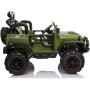 Auto Elettrica Macchina Per Bambini 2 Posti Maxi Fuoristrada 12V con Telecomando MT-018