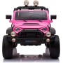 Auto Elettrica Macchina Per Bambini 2 Posti Maxi Fuoristrada 12V con Telecomando Ruote in Gomma