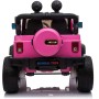 Auto Elettrica Macchina Per Bambini 2 Posti Maxi Fuoristrada 12V con Telecomando Ruote in Gomma