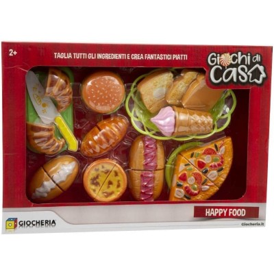 Giocheria GGI190364 - Set Alimenti Affetta in Due - 2 Modelli