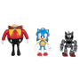Jakks Pacific ‎408634 Sonic the Hedgehog 30° anniversario - Sonic Dr. Eggman & Mecha Sonic