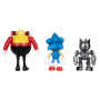 Jakks Pacific ‎408634 Sonic the Hedgehog 30° anniversario - Sonic Dr. Eggman & Mecha Sonic