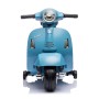 Piaggio Mini Vespa GTS Elettrica per Bambini con Sedile in Pelle Batteria 6Volt