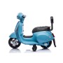 Piaggio Mini Vespa GTS Elettrica per Bambini con Sedile in Pelle Batteria 6Volt