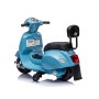 Piaggio Mini Vespa GTS Elettrica per Bambini con Sedile in Pelle Batteria 6Volt