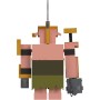 Mattel GYR77 Minecraft Guardiano del Portale con mossa di attacco e accessori