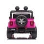 Auto Elettrica Macchina per Bambini 2 Posti Jeep Wrangler Rubicon 12V con Telecomando Tappetini in Omaggio