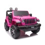 Auto Elettrica Macchina per Bambini 2 Posti Jeep Wrangler Rubicon 12V con Telecomando Tappetini in Omaggio