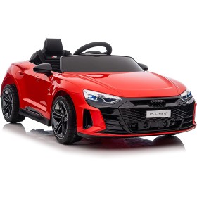 Auto Elettrica Macchina per Bambini 12V Audi RS e-Tron GT Sedile Pelle con Telecomando
