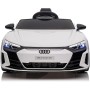 Auto Elettrica Macchina per Bambini 12V Audi RS e-Tron GT Sedile Pelle con Telecomando