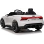 Auto Elettrica Macchina per Bambini 12V Audi RS e-Tron GT Sedile Pelle con Telecomando