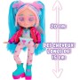 IMC Toys ‎908383 Cry Babies BFF S2 Bruny con Capelli lunghi Vestitini in tessuto e 9 Accessori