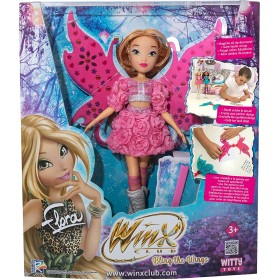 Rocco Giocattoli ‎‎‎IW01202102 Winx Club- Bling the Wings Flora action figure