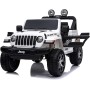 Auto Elettrica Macchina per Bambini 2 Posti Jeep Wrangler Rubicon 12V con Telecomando Tappetini in Omaggio
