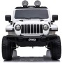 Auto Elettrica Macchina per Bambini 2 Posti Jeep Wrangler Rubicon 12V con Telecomando Tappetini in Omaggio