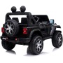 Auto Elettrica Macchina per Bambini 2 Posti Jeep Wrangler Rubicon 12V con Telecomando Tappetini in Omaggio