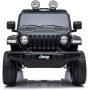 Auto Elettrica Macchina per Bambini 2 Posti Jeep Wrangler Rubicon 12V con Telecomando Tappetini in Omaggio