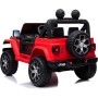 Auto Elettrica Macchina per Bambini 2 Posti Jeep Wrangler Rubicon 12V con Telecomando Tappetini in Omaggio