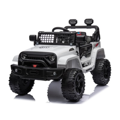 Auto Elettrica Macchina per Bambini Baby Fuoristrada 12V con Sedile in Pelle Full Optional