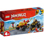 Lego Ninjago 71789 Battaglia su Auto e Moto di Kai e Ras